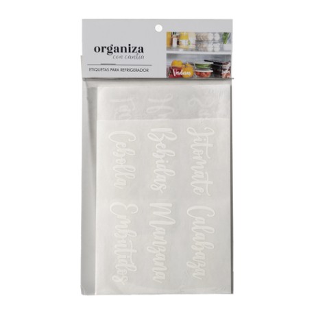 Etiquetas refrigerador