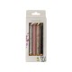 Set plumas Flowers 4pz