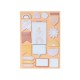 Set notas adhesivas Rose