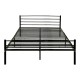 Base de cama Sarajevo mat negro