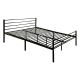 Base de cama Sarajevo mat negro