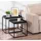 Mesa de Servicio Bucarest Negro