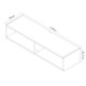 Mueble de TV Palermo
