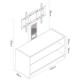Mueble de TV arizona Nogal