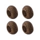 Juego de 4 anillos Xichili