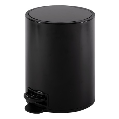 Bote de basura negro 8l