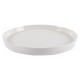 Plato postre porcelana Blanco