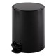 Bote de basura negro 8l