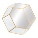 Repisa hexagonal Cristal