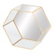 Repisa hexagonal Cristal