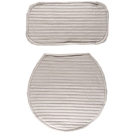 Juego de Baño Atari Gris