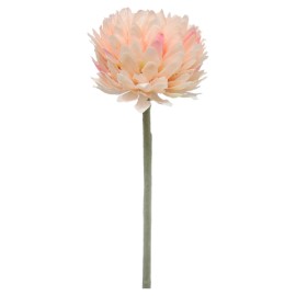 Flor artificial Pom Pon natural