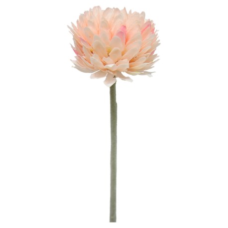 Flor artificial Pom Pon natural