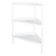 Organizador triangular con 3 repisas