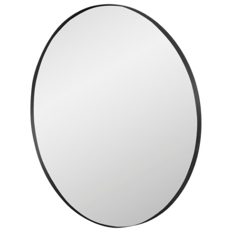 Espejo Circular Negro
